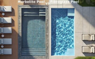 What Are The Differences Between Marbelite and Fibreglass Pools?